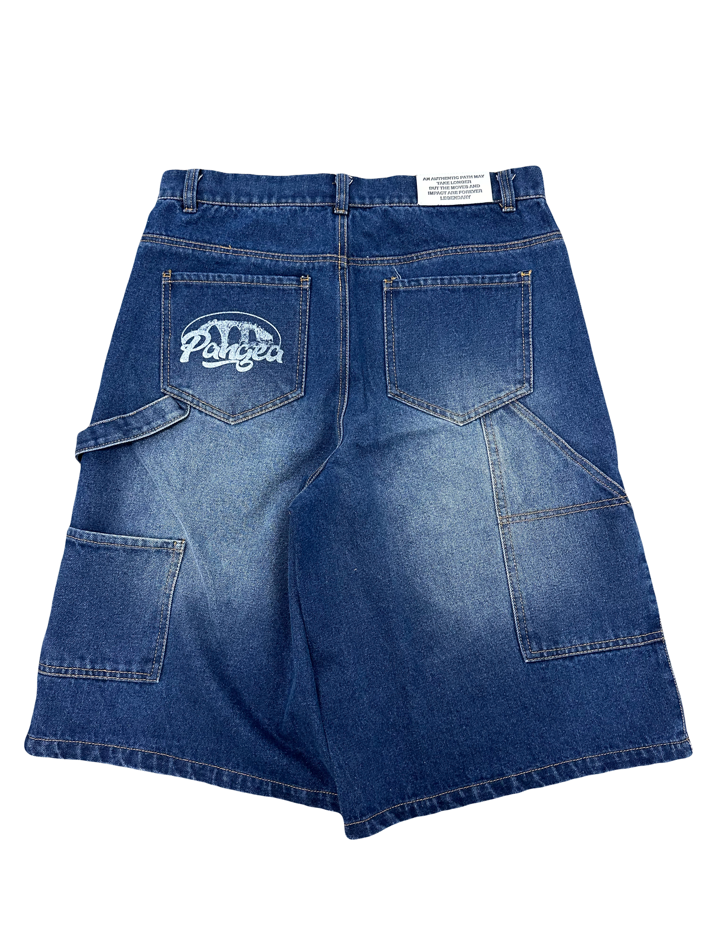 Pangea Denim Blue “Finesse” Jorts