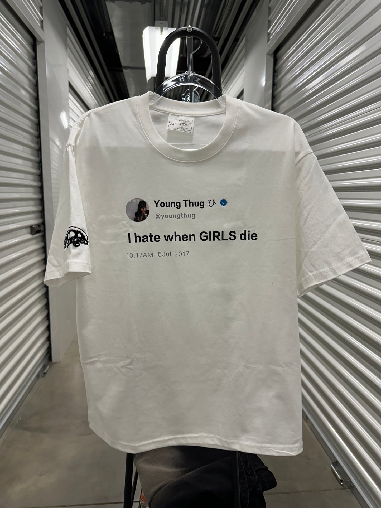 “I hate when GIRLS die” Young Thug T-Shirt