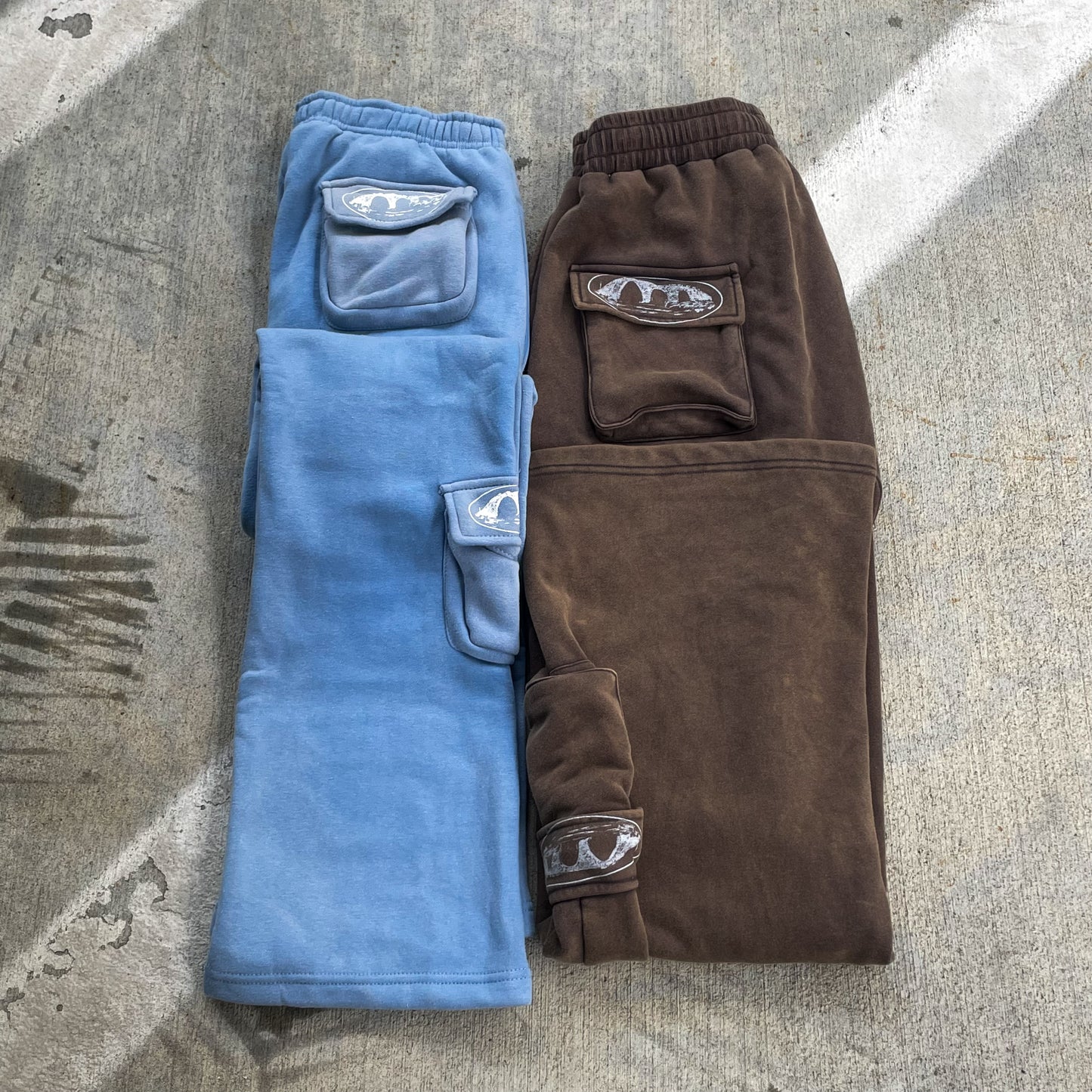 Pangea Bridge logo Flare Pants