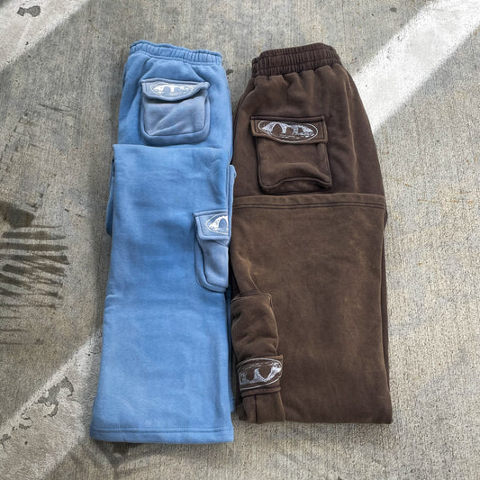 Pangea Bridge logo Flare Pants